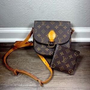 Louis Vuitton Monogram St.cloud Brown Crossbody Bag